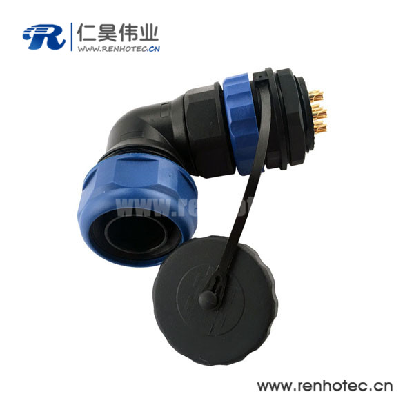 90度航空插头插座 防水阿联酋vs丹麦亚盘
SP29-24芯弯头