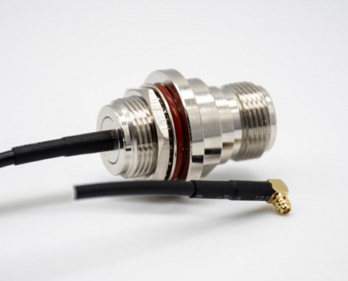 射频转接头N头母头转MMCX公头转接头弯式阿联酋vs丹麦亚盘