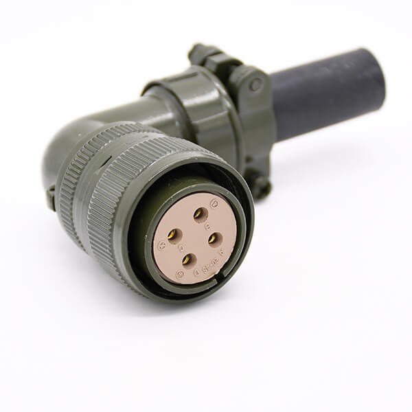 弯式MS3108A20-4S 4芯机器人手臂插头 弯式MS3108A20-4S 4芯机器人手臂插头