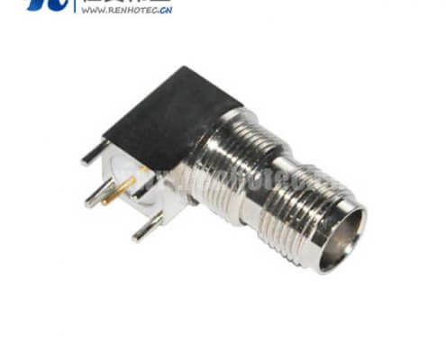 tnc弯式穿墙式方头5引脚PCB板端母头阿联酋vs丹麦亚盘