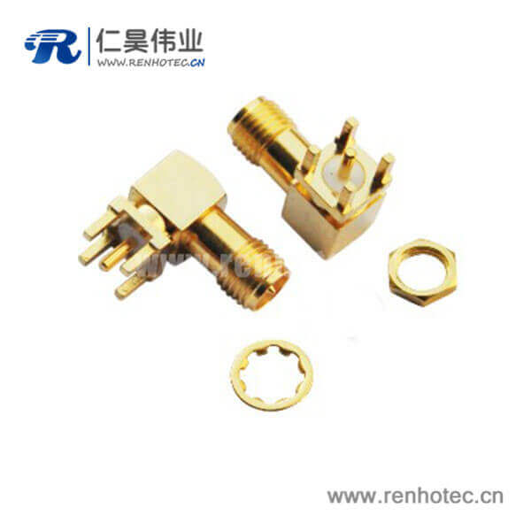 sma射频阿联酋vs丹麦亚盘
反极性镀金弯式插座PCB板