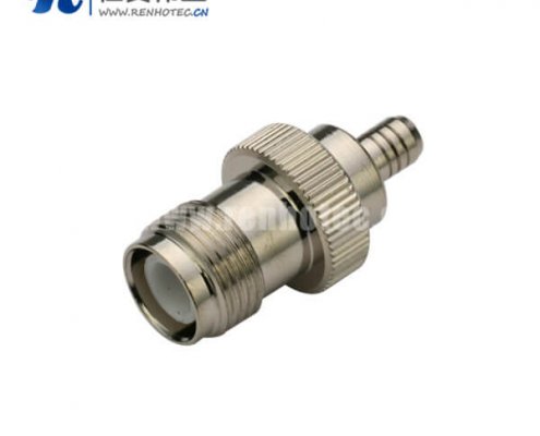 tnc母头接头rf射频直式压接RG400 同轴线缆