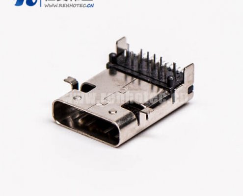 type c母座插板弯式四脚usb3.0阿联酋vs丹麦亚盘