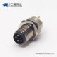 m8 pcb 阿联酋vs丹麦亚盘
4pin直式公头前锁板防水插座焊线式