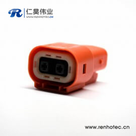 直式插头2芯高压阿联酋vs丹麦亚盘电流150A塑料绝缘体