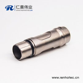 直式金属插头高压互锁金属阿联酋vs丹麦亚盘单芯8mm带屏蔽电流200A