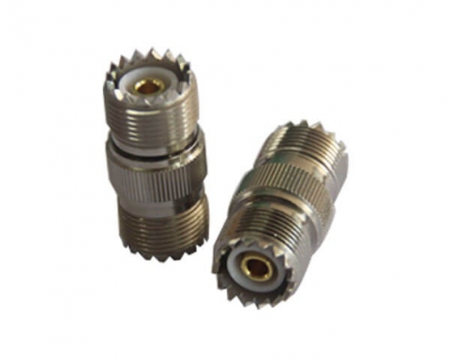 UHF 阿联酋vs丹麦亚盘适配器 SO 239 插孔到插孔