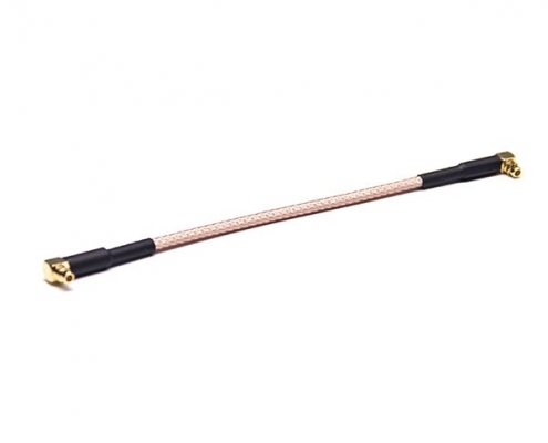 MMCX接口公头弯式转MMCX公头弯式线材接RG316