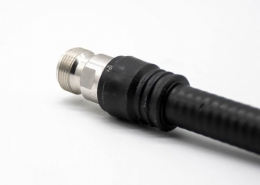 N型公头转母头直式同轴线线材组件