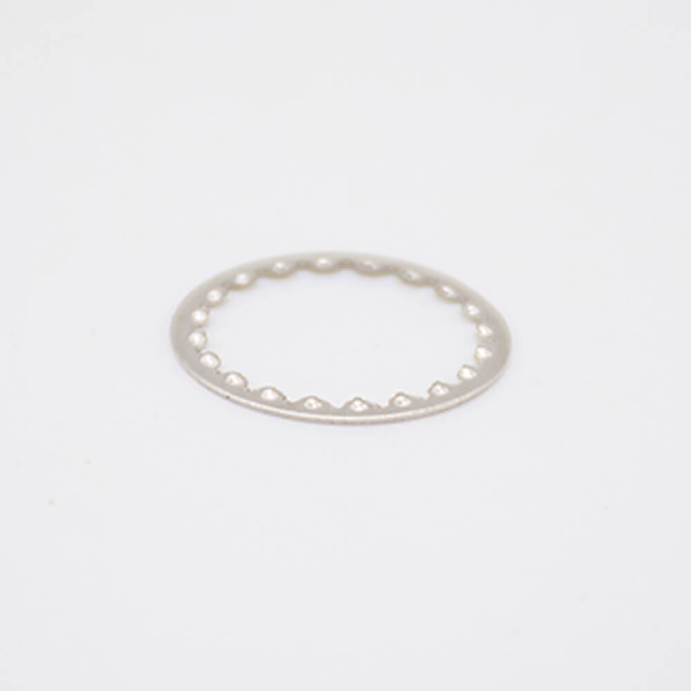 螺丝螺母垫片BNC母头带齿垫片镀镍