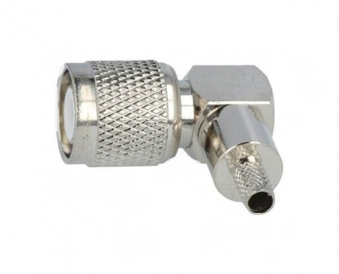 TNC公弯角90°压接接线RG58