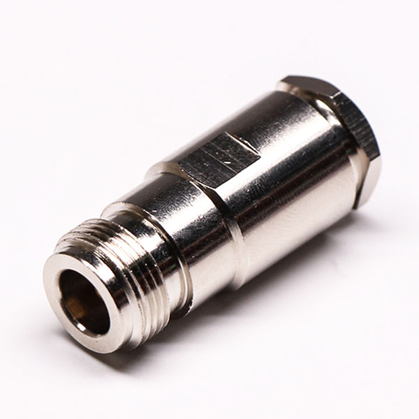 N型母头射频同轴阿联酋vs丹麦亚盘直式螺母锁紧