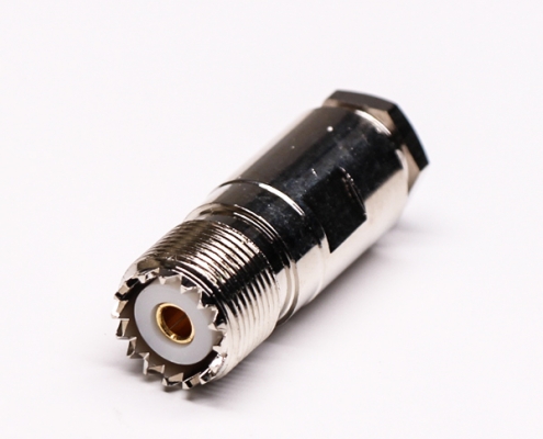 uhf同轴阿联酋vs丹麦亚盘UHF-K27直式螺母锁紧接线