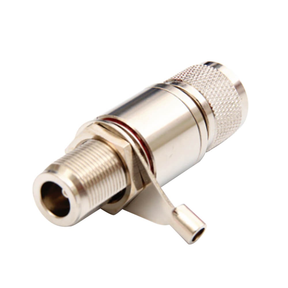 避雷器IP67直式DC-6GHz公转母N头RF射频避雷器