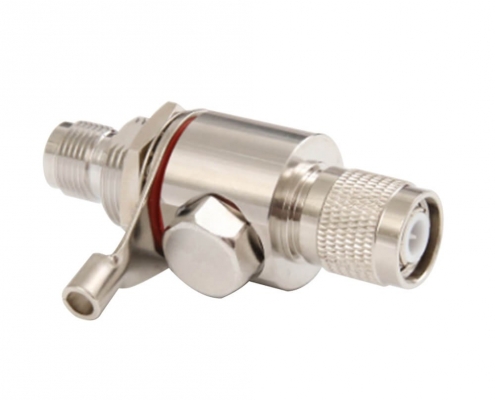 TNC母头转公头DC-2.5GHzRF射频避雷器IP67直式同轴阿联酋vs丹麦亚盘