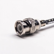 拉杆收音机天线接BNC公头杆长18CM