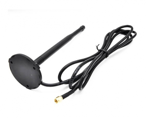 4GLTE天线带磁性底座824-960MHz&1710-1880MHz&1990-2170MHz&2350-2655MHZ接RG58