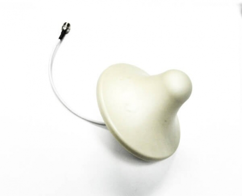 室内吸顶安装白色4GLTE天线宽带接N公头