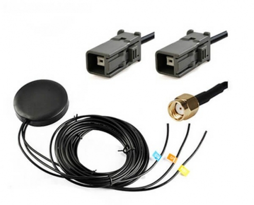 高性能外置LTE3G/GPS/WIFI天线接SMA法卡接头RG174RG58线材