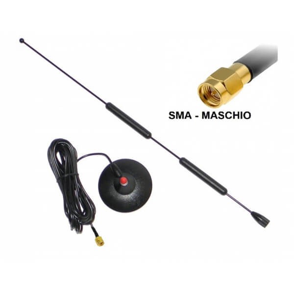 3G4GLTE天线12dBi接SMA公头用于路由器