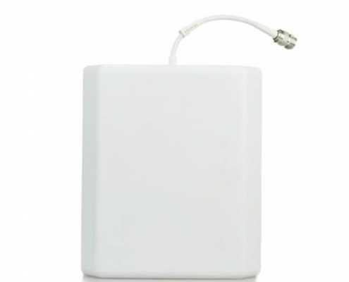 室外高增益4G/LTE天线白色接TNC公头方块状天线