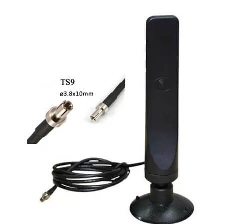 新品高增益9dBi4GLTE黑色天线用于MF93EMF93D手机热点接ts9