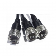 防水公头MicroUSB5芯M12-1.0螺纹防水2022世界杯小组赛程表
长1米