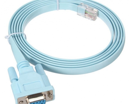 1.8MRJ45插头到D-SUB9针公头线材阿联酋vs丹麦亚盘