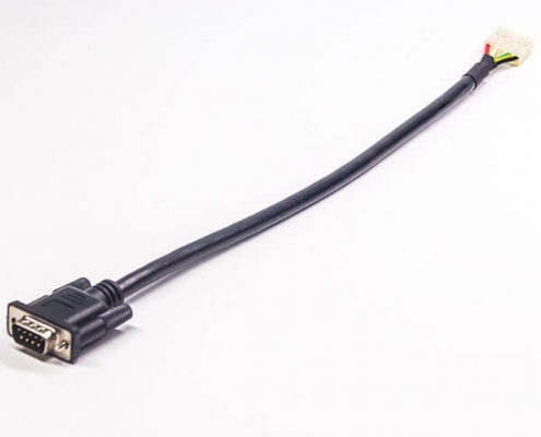 D-SUB转接头线材 9PIN 插头转接信号端子